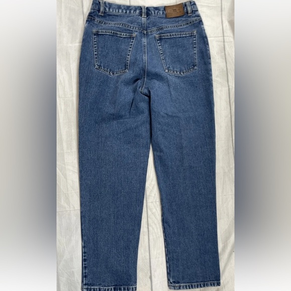 Vintage Lauren Jeans Co By Ralph Lauren Denim Woman’s Size 6 Med Wash Straight - Picture 7 of 9
